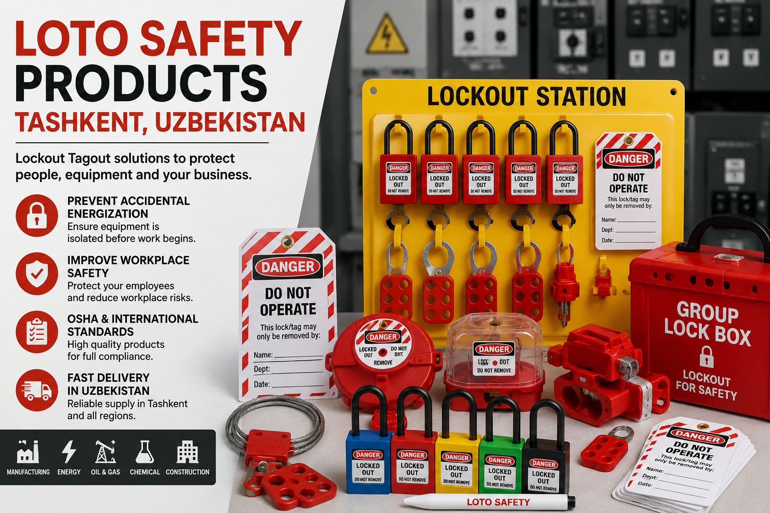 LOTO Safety Products in Tashkent