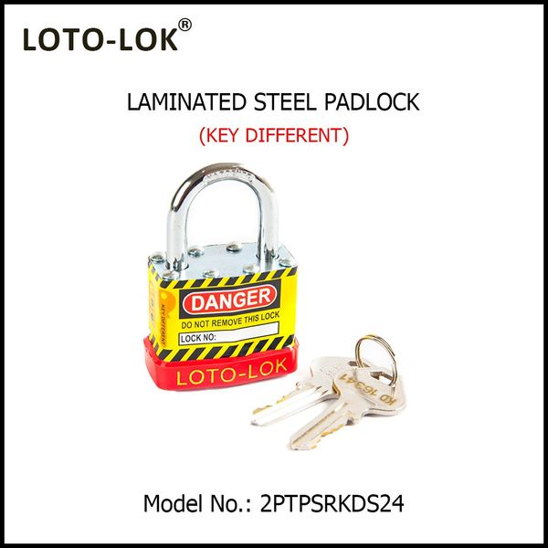 Steel Laminated Safety Lockout Padlocks
