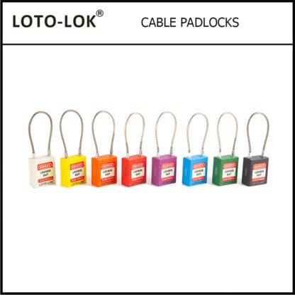 LOTO-LOK_VARIOUS_COLOR_CABLE_PADLOCKS
