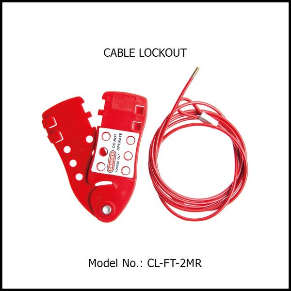 Cable Lockout, CL-FT-2MR