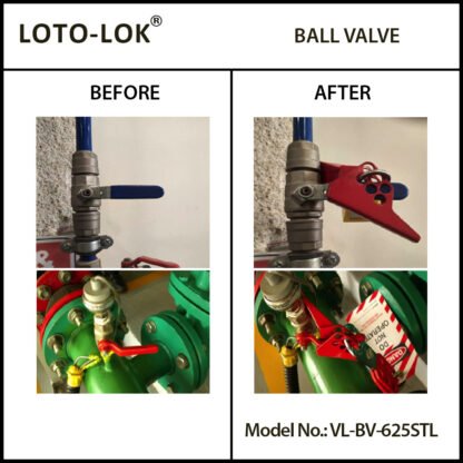 BALL VALVE LOCKOUT, STEEL - Image 2
