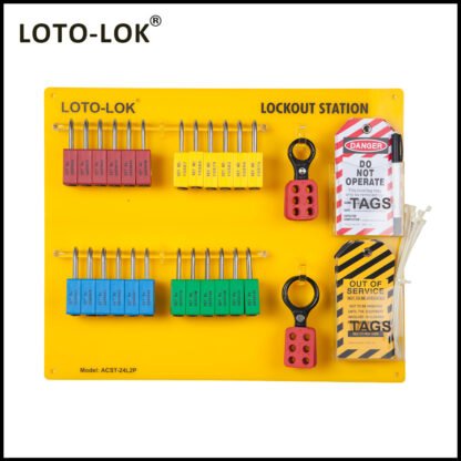 LOTO STATIONS, MOLDED PLASTIC / ACRYLIC (With Contents) - Image 9