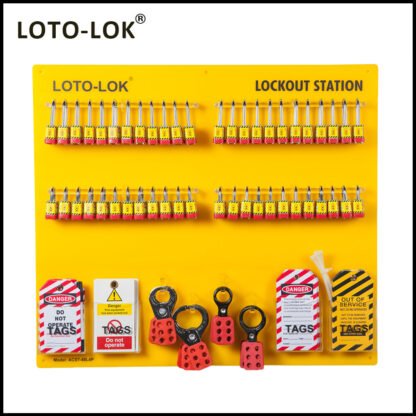 LOTO STATIONS, MOLDED PLASTIC / ACRYLIC (With Contents) - Image 11