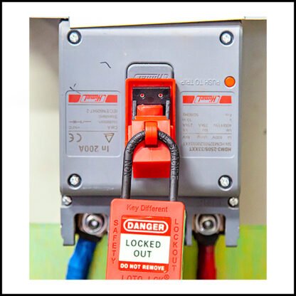 CIRCUIT BREAKER LOCKOUT, THUMBWHEEL OPERATION - Image 6