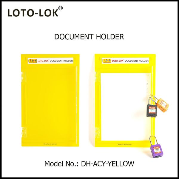 Document Holder, Dh‐Acy‐Yellow