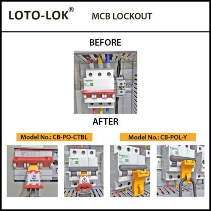 CIRCUIT BREAKER LOCKOUT, NYLON - Image 2