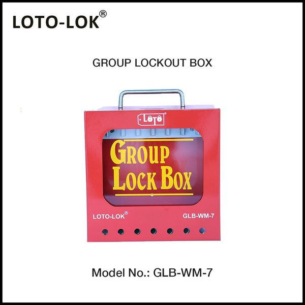 Group Lock Box, Portable & Wall Mounting