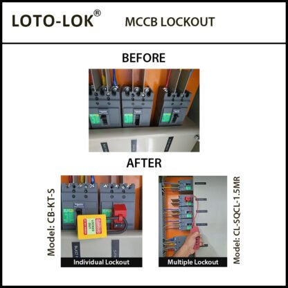 CIRCUIT BREAKER LOCKOUT, THUMBWHEEL OPERATION - Image 3