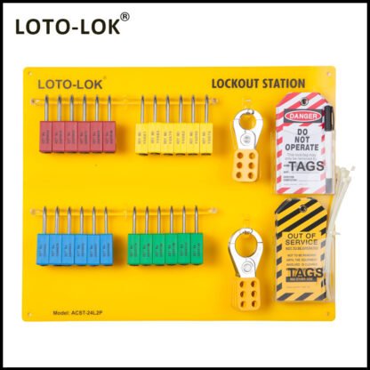 LOTO STATIONS, MOLDED PLASTIC / ACRYLIC (With Contents) - Image 8