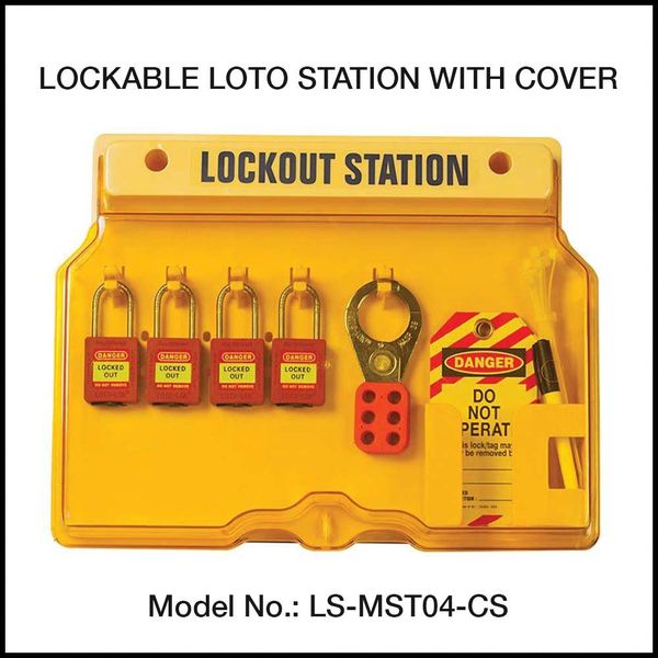 LOTO Stations, Molded Plastic (With Contents)