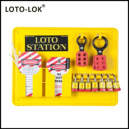 LOTO STATIONS, MOLDED PLASTIC / ACRYLIC (With Contents) - Image 5