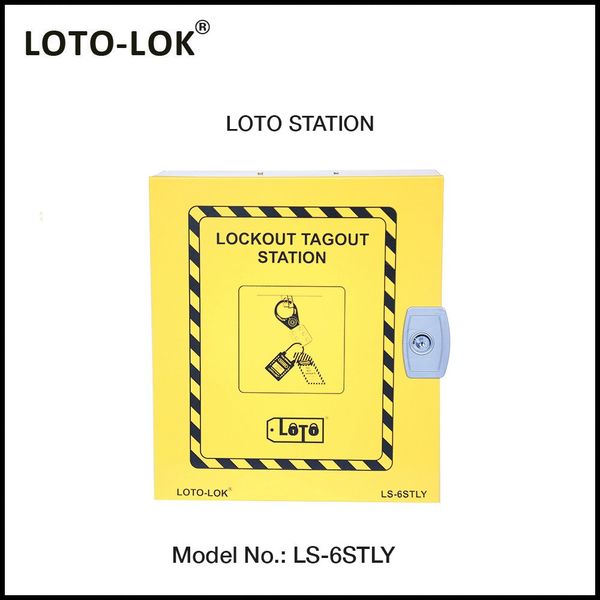 Lockout Station, Steel, (Empty Station)