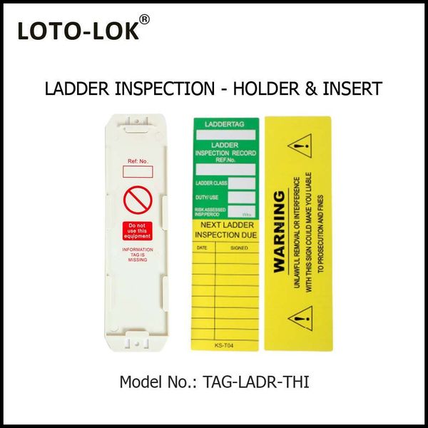 Ladder Inspection Holder & Insert