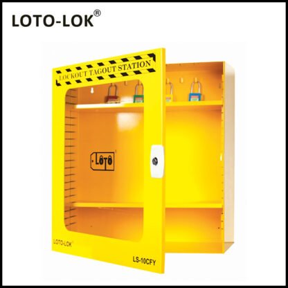 LOCKOUT STATION, STEEL, LS-10CFY, (Empty Station) - Image 4