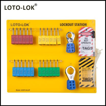 LOTO STATIONS, MOLDED PLASTIC / ACRYLIC (With Contents) - Image 7