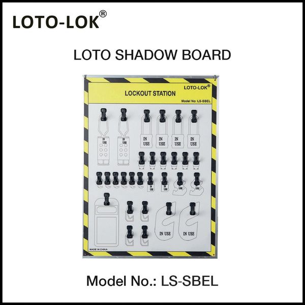 LOTO Shadow Board, Electrical, (Empty Board)