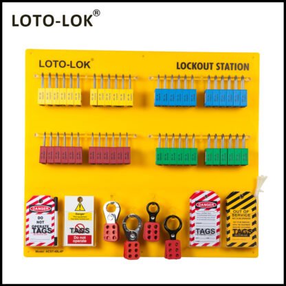 LOTO STATIONS, MOLDED PLASTIC / ACRYLIC (With Contents) - Image 10