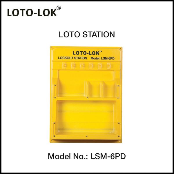 Lockout Station, Molded Polystyrene (Empty Board)