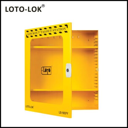 LOCKOUT STATION, STEEL, LS-10CFY, (Empty Station) - Image 2
