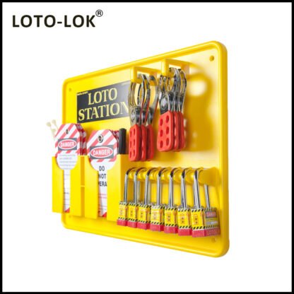 LOTO STATIONS, MOLDED PLASTIC / ACRYLIC (With Contents) - Image 4