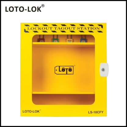 LOCKOUT STATION, STEEL, LS-10CFY, (Empty Station) - Image 3