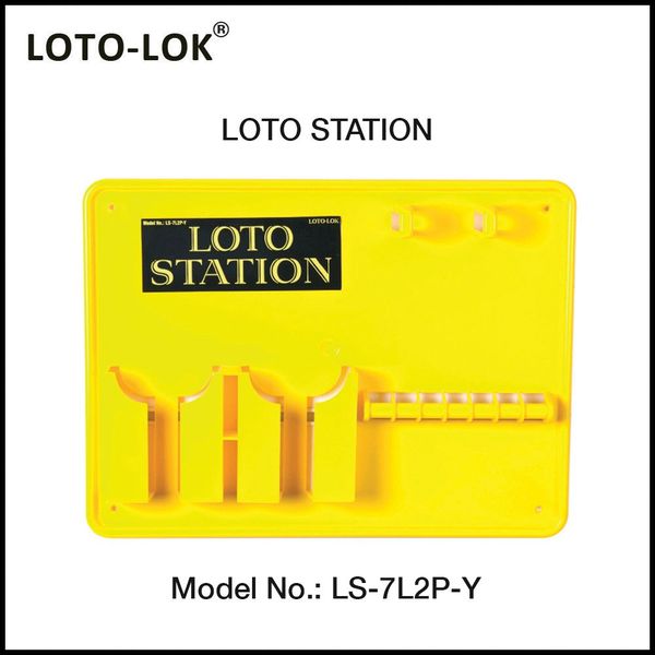 LOTO Station, Molded Plastic / Acrylic (Empty Board)