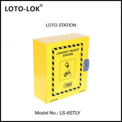 LOCKOUT STATION, STEEL, (Empty Station) - Image 2
