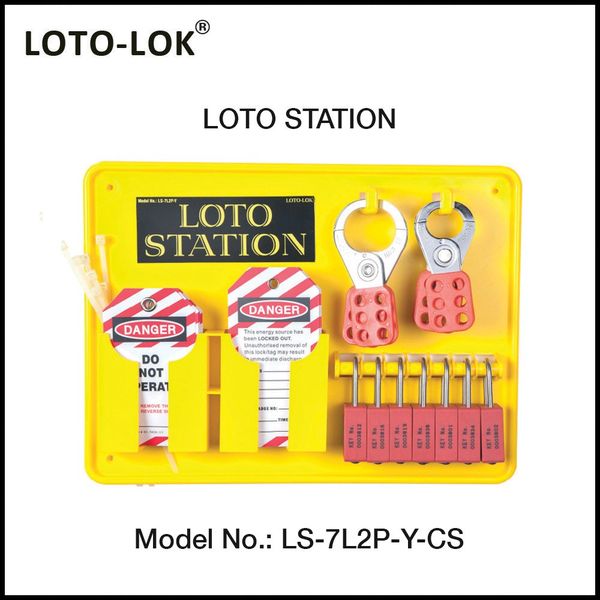 LOTO Stations, Molded Plastic / Acrylic (With Contents)