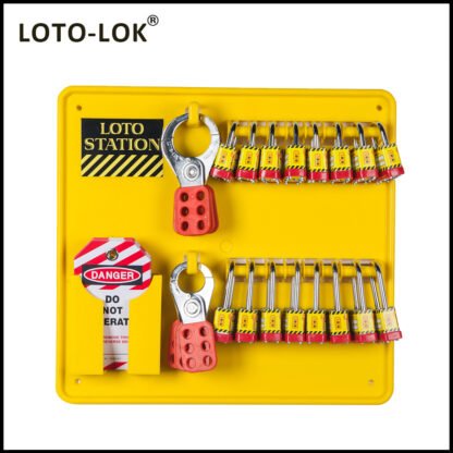 LOTO STATIONS, MOLDED PLASTIC / ACRYLIC (With Contents) - Image 6