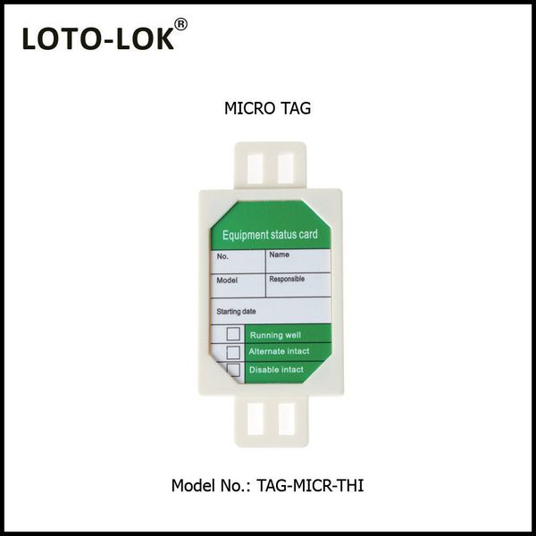 Micro Tag Holder & Insert