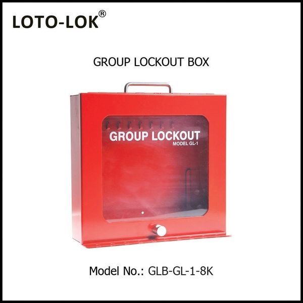 Group Lock Box, Steel, GLB‐Glk