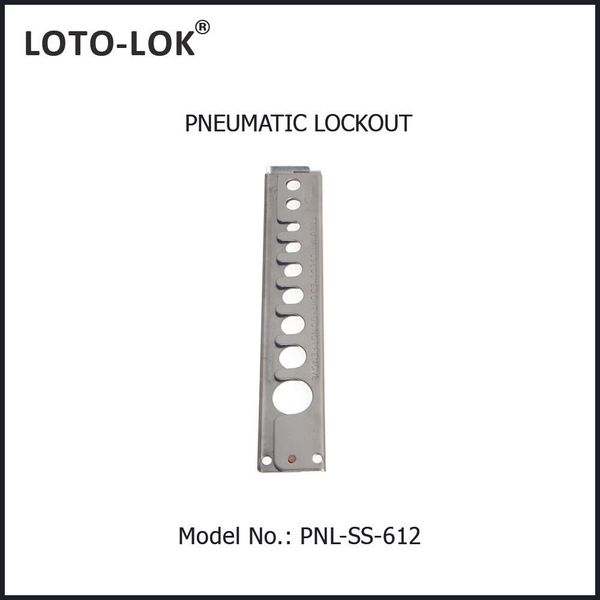 Pneumatic Lockout, Stainless Steel, PNL-SS-612