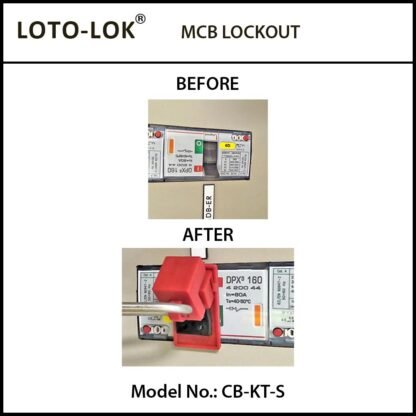 CIRCUIT BREAKER LOCKOUT, THUMBWHEEL OPERATION - Image 2