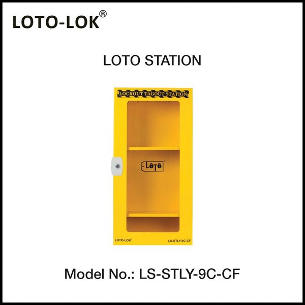 Lockout Station, Steel, (Empty Station)