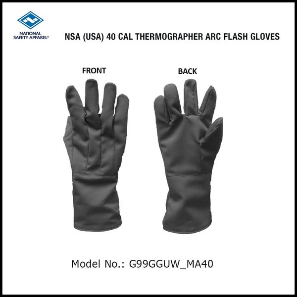 NSA (USA) 40 Cal Thermographer Arc Flash Glove