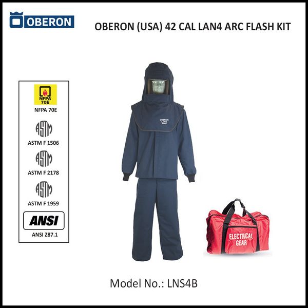 Oberon (USA) 42 Cal LAN4 Series Arc Flash Kit