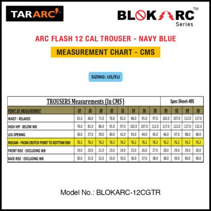 ARC FLASH TROUSER (MEN), ARC RATING: 12 CAL/CM² , HRC 2 - Image 6