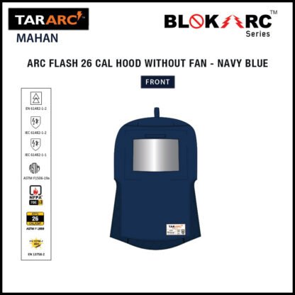 MAHAN ARC FLASH KIT (MEN), ARC RATING: 26 CAL/CM² , HRC 3 (BIB, 32" COAT, HOOD) - Image 11