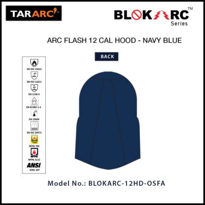 ARC FLASH KIT (MEN), ARC RATING: 12 CAL/CM² , HRC2 (BIB, 32" COAT & HOOD) - Image 13