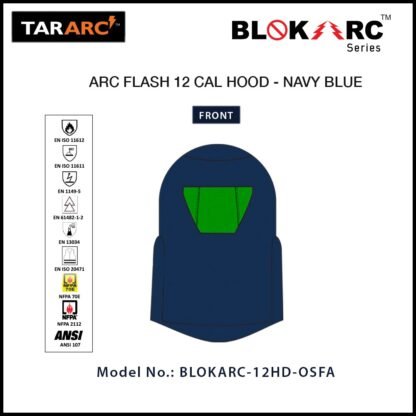 ARC FLASH KIT (MEN), ARC RATING: 12 CAL/CM² , HRC2 (BIB, 32" COAT & HOOD) - Image 12