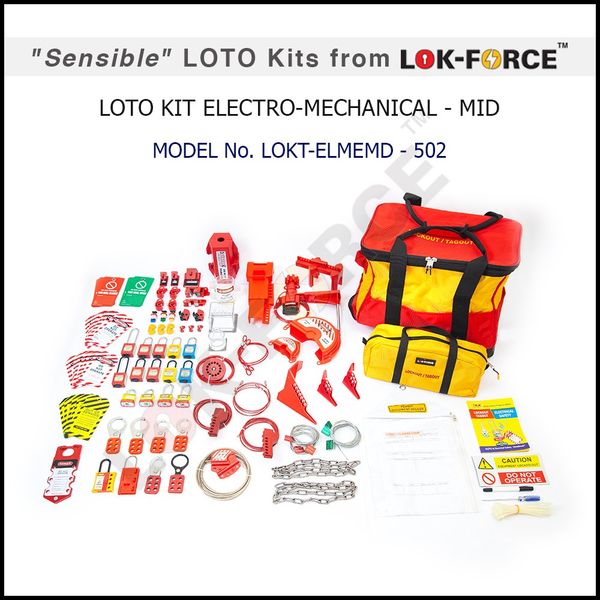 LOTO Kit Electro-Mechanical - Mid