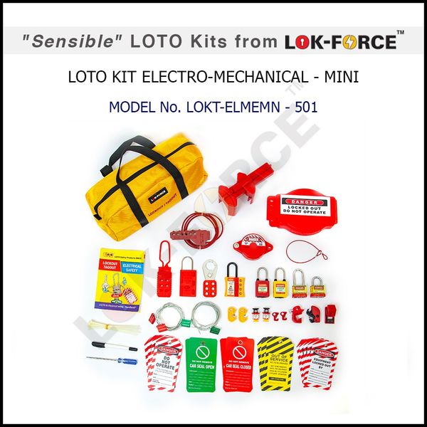 LOTO Kit Electro-Mechanical - Mini
