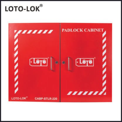 WALL_MOUNTING_DURABLE_RED_CLOSED_PADLOCK_CABINET_CABP-STLR-220