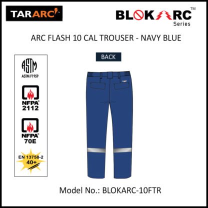 ARC FLASH FORMAL TROUSER (MEN), ARC RATING: 10 CAL/CM² , HRC 2 - Image 2
