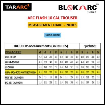 ARC FLASH FORMAL TROUSER (MEN), ARC RATING: 10 CAL/CM² , HRC 2 - Image 7