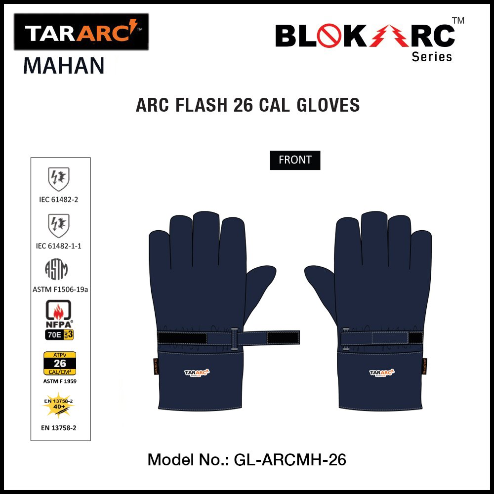 TARARC™ 26 CAL MAHAN ARC FLASH GLOVES