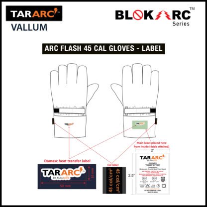 TARARC™ 45 CAL VALLUM ARC FLASH GLOVES - Image 3