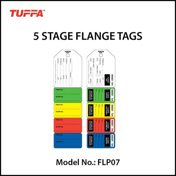 5 Stage Flange Tags