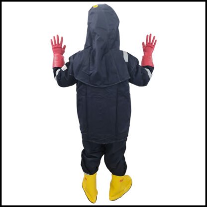 VALLUM ARC FLASH KIT (MEN), ARC RATING: 45 CAL/CM² , HRC 4 (BIB, 32" COAT, HOOD) - Image 24