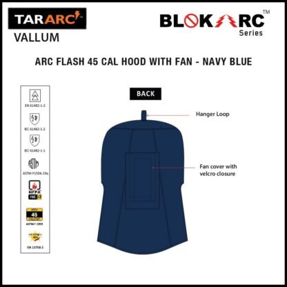 VALLUM ARC FLASH KIT (MEN), ARC RATING: 45 CAL/CM² , HRC 4 (BIB, 32" COAT, HOOD) - Image 14
